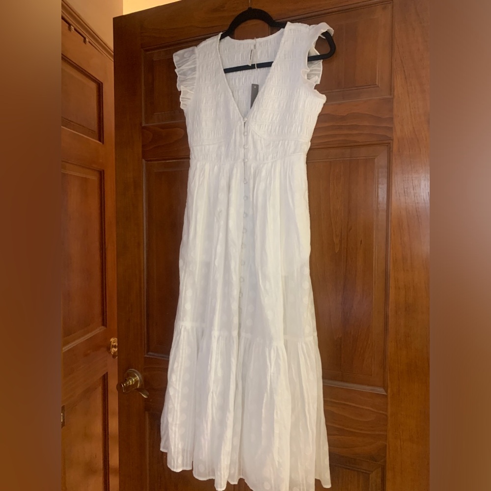 NWT Anthropologie Peregrine Midi Dress XXS Petite